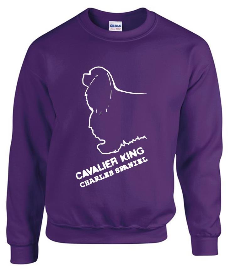 Cavalier King Charles Spaniel Sweatshirt Adult Heavy Blend