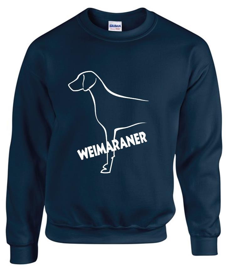Weimaraner Dog Breed Sweatshirts Adult Heavy Blend