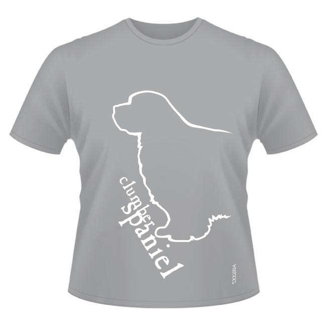 Clumber Spaniel T-Shirt Roundneck Heavy Cotton