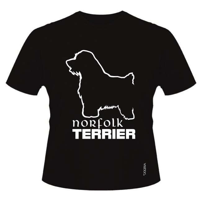 Norfolk Terrier T-Shirts Roundneck Heavy Cotton