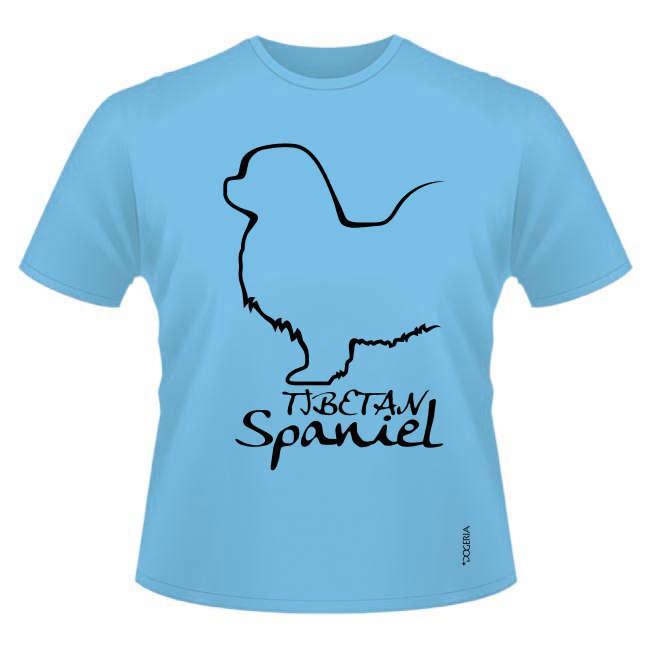 Tibetan Spaniel T-Shirts Roundneck Heavy Cotton