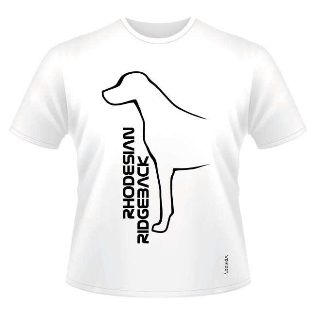 Rhodesian Ridgeback T-Shirts Roundneck Heavy Cotton