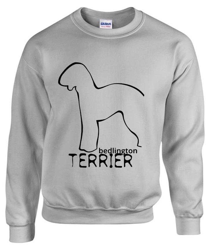 Bedlington Terrier Dog Breed Sweatshirts Adult Heavy Blend