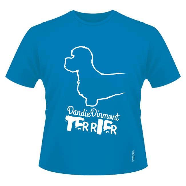 Dandie Dinmont Terrier T-Shirts Roundneck Heavy Cotton