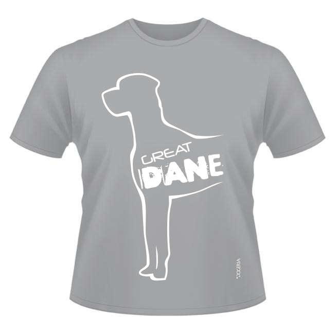 Great Dane T-Shirt Roundneck Heavy Cotton