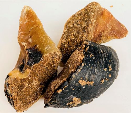 Meaty Filled Stuffed Cow Hooves: Long-Lasting Natural Dog Treat