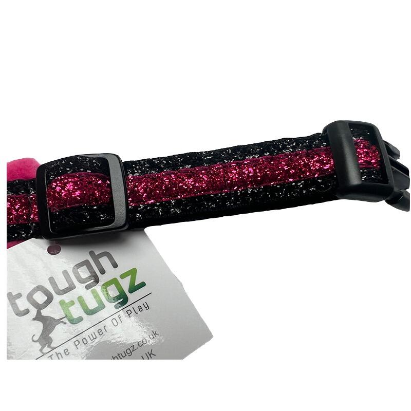 Pink Sparkly Fleece Collar