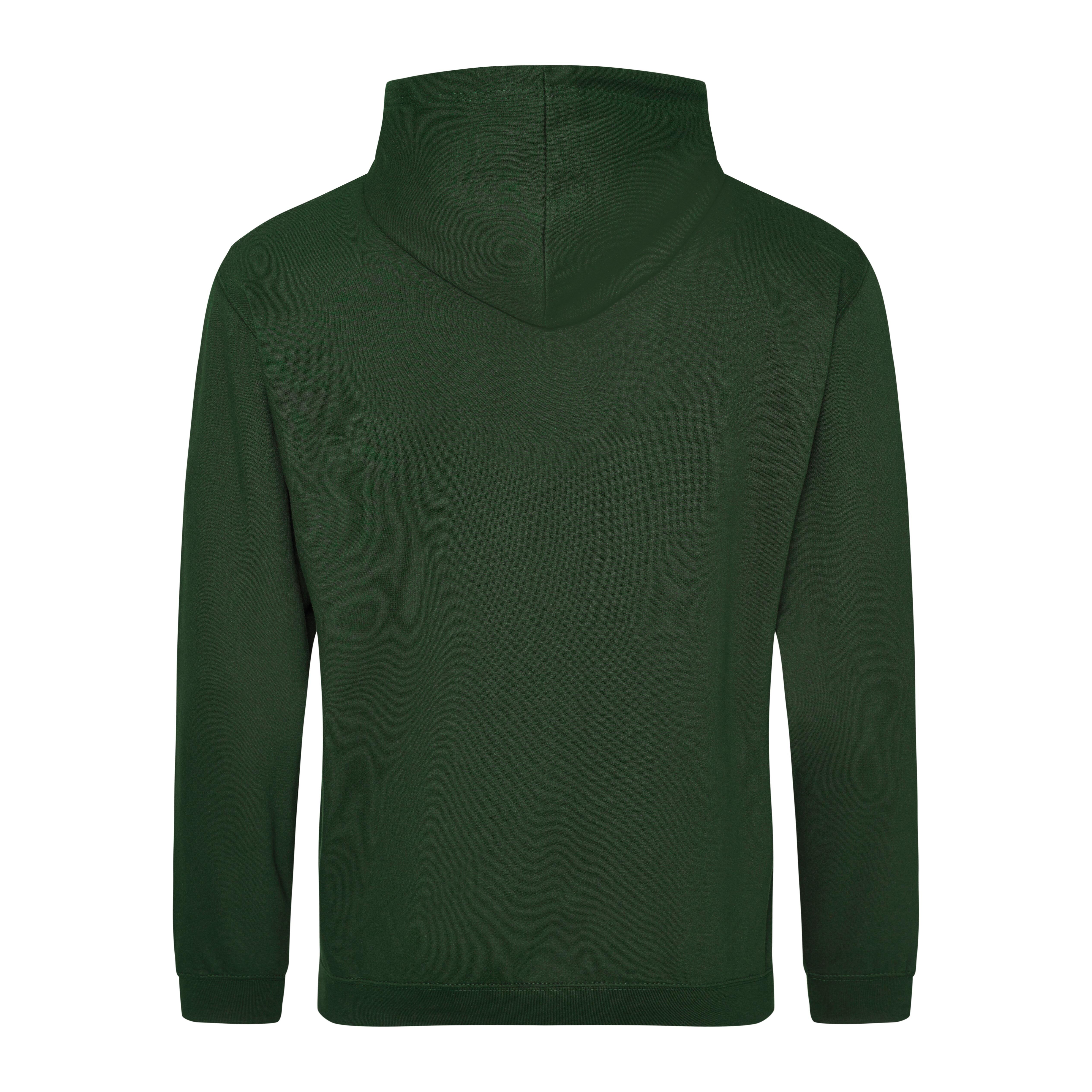 Green 2025 plain hoodie