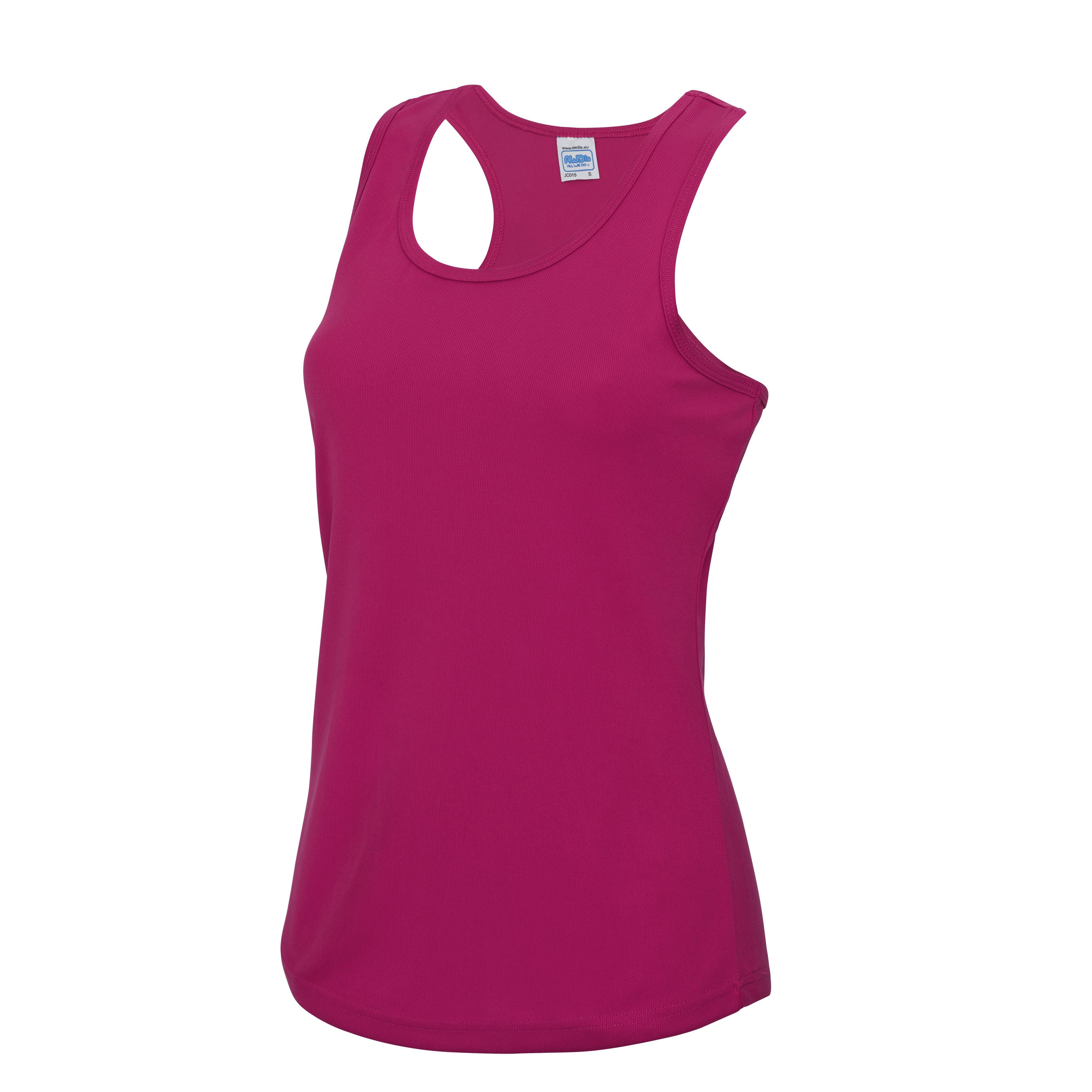 Cool Performance Women's Vest Hot Pink