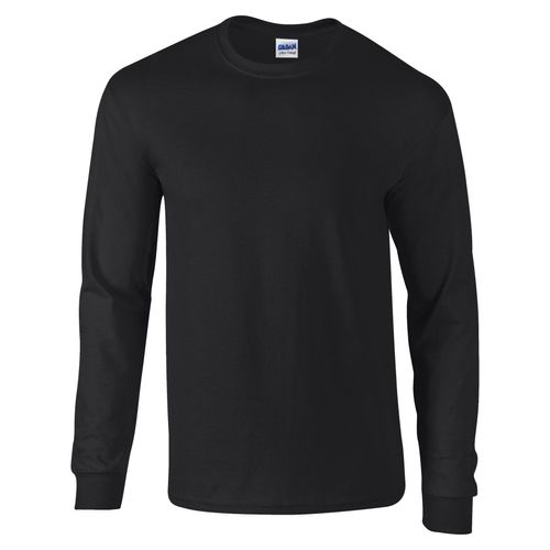 Ultra Cotton Long Sleeve Unisex T-Shirt Black
