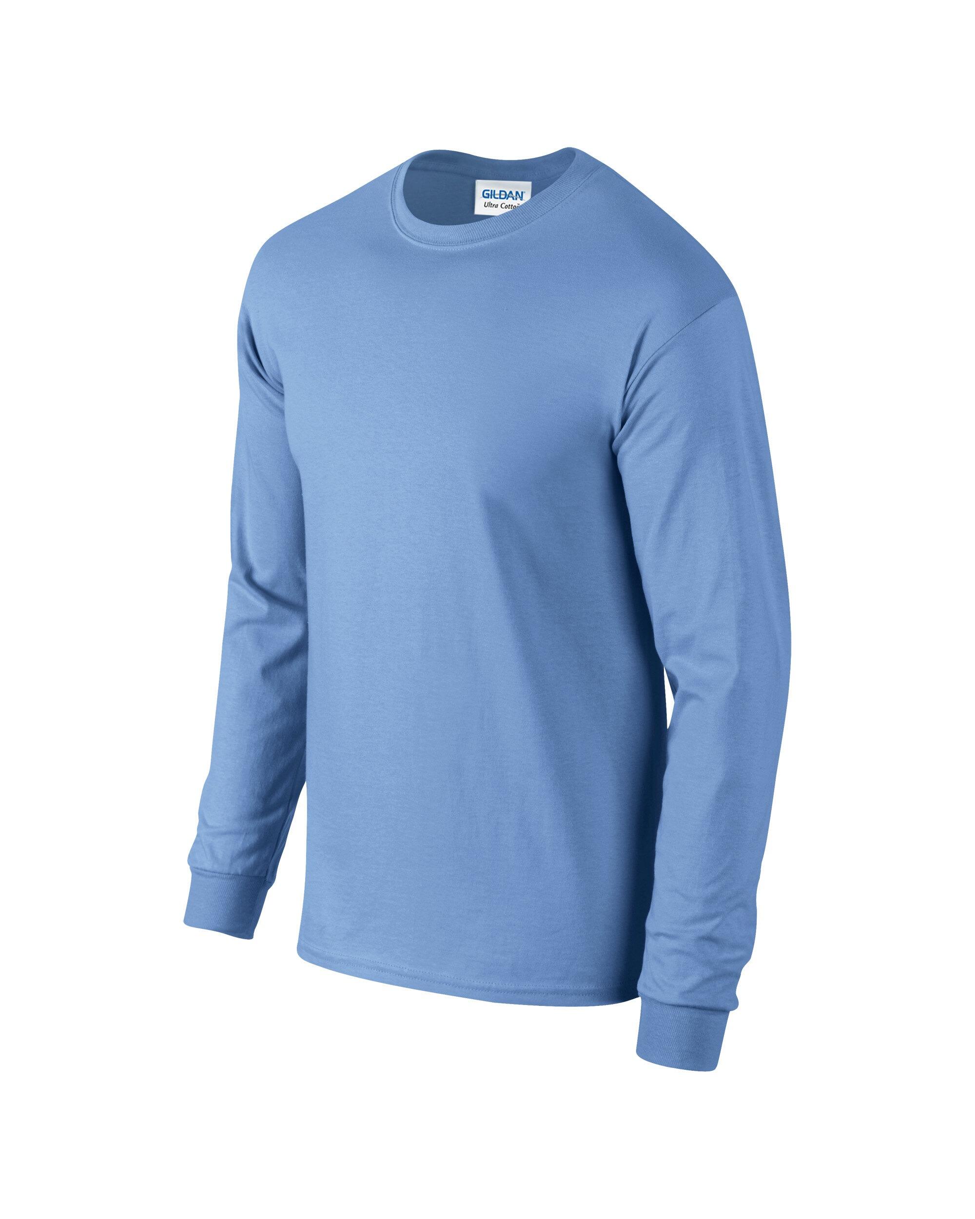 Ultra Cotton Long Sleeve Unisex T-Shirt Carolina Blue