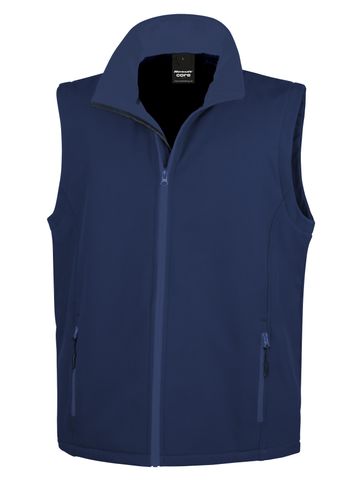 Unisex Softshell Gilet Navy-Navy