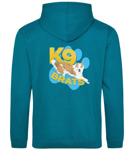 K9 Brats Pullover Hoodies Jade