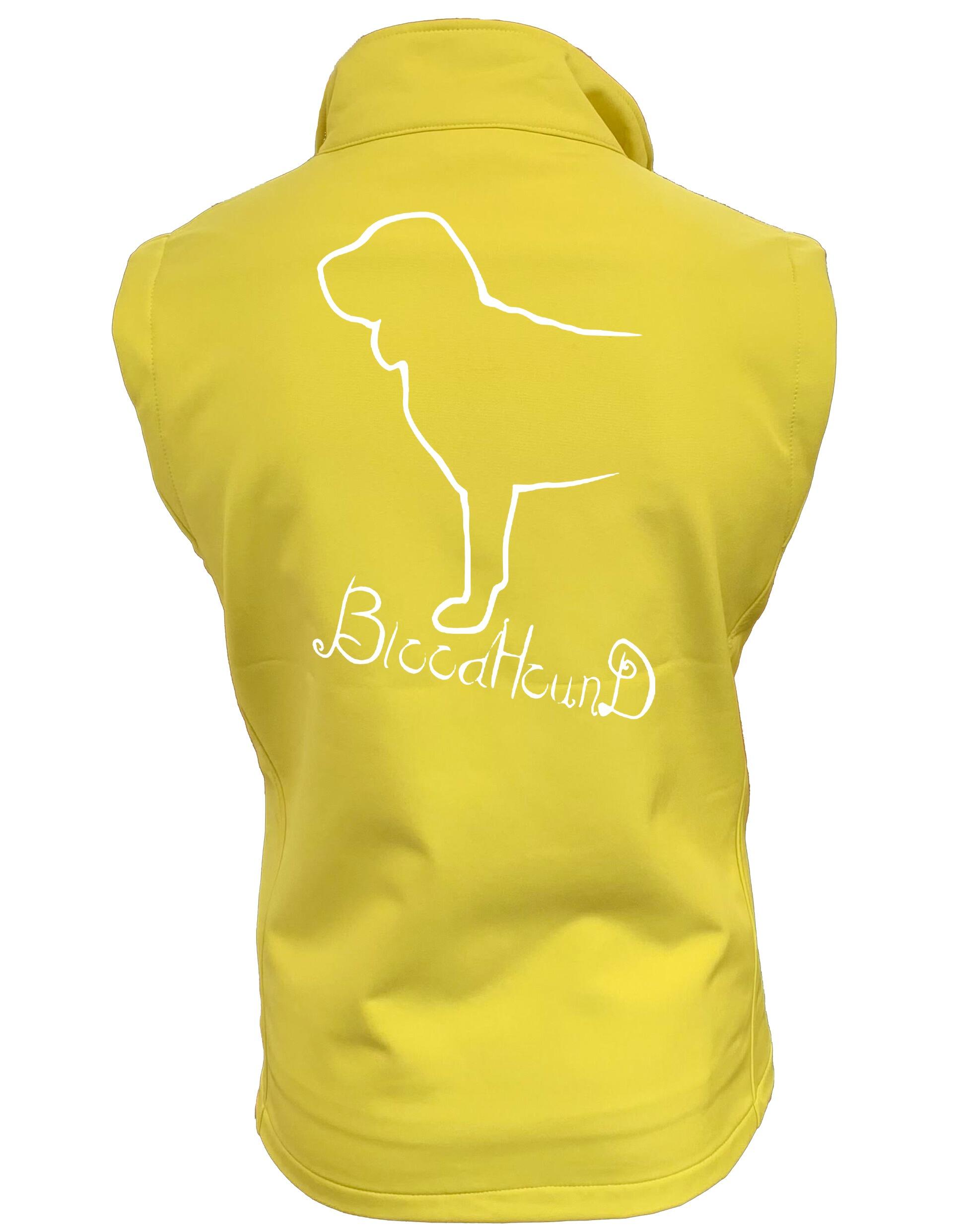 Bloodhound Dog Breed Design Unisex Softshell Gilet – Style Meets Comfort for Bloodhound Lovers