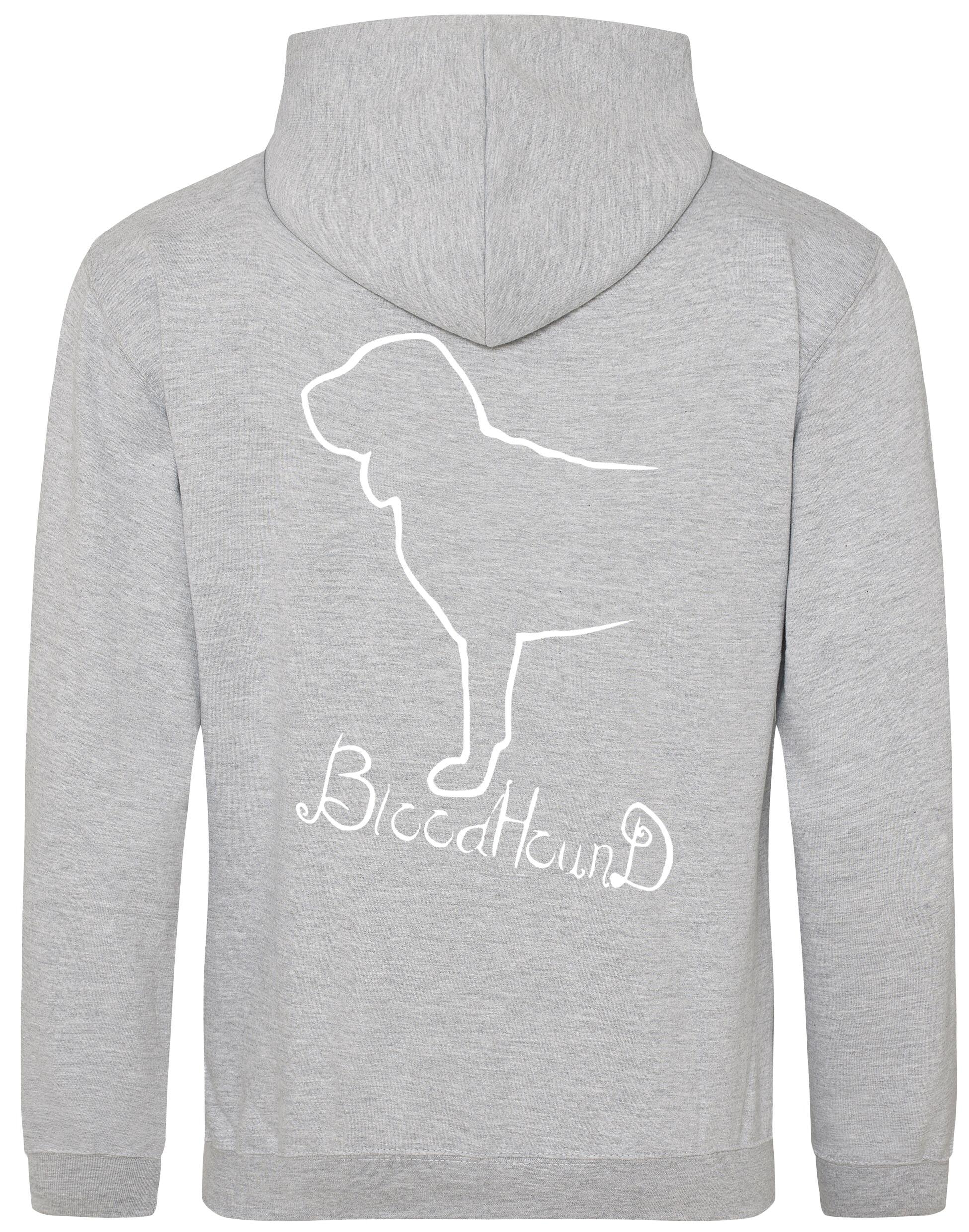 Bloodhound Dog Breed Design Pullover Hoodie – Style and Comfort for Dog Lovers