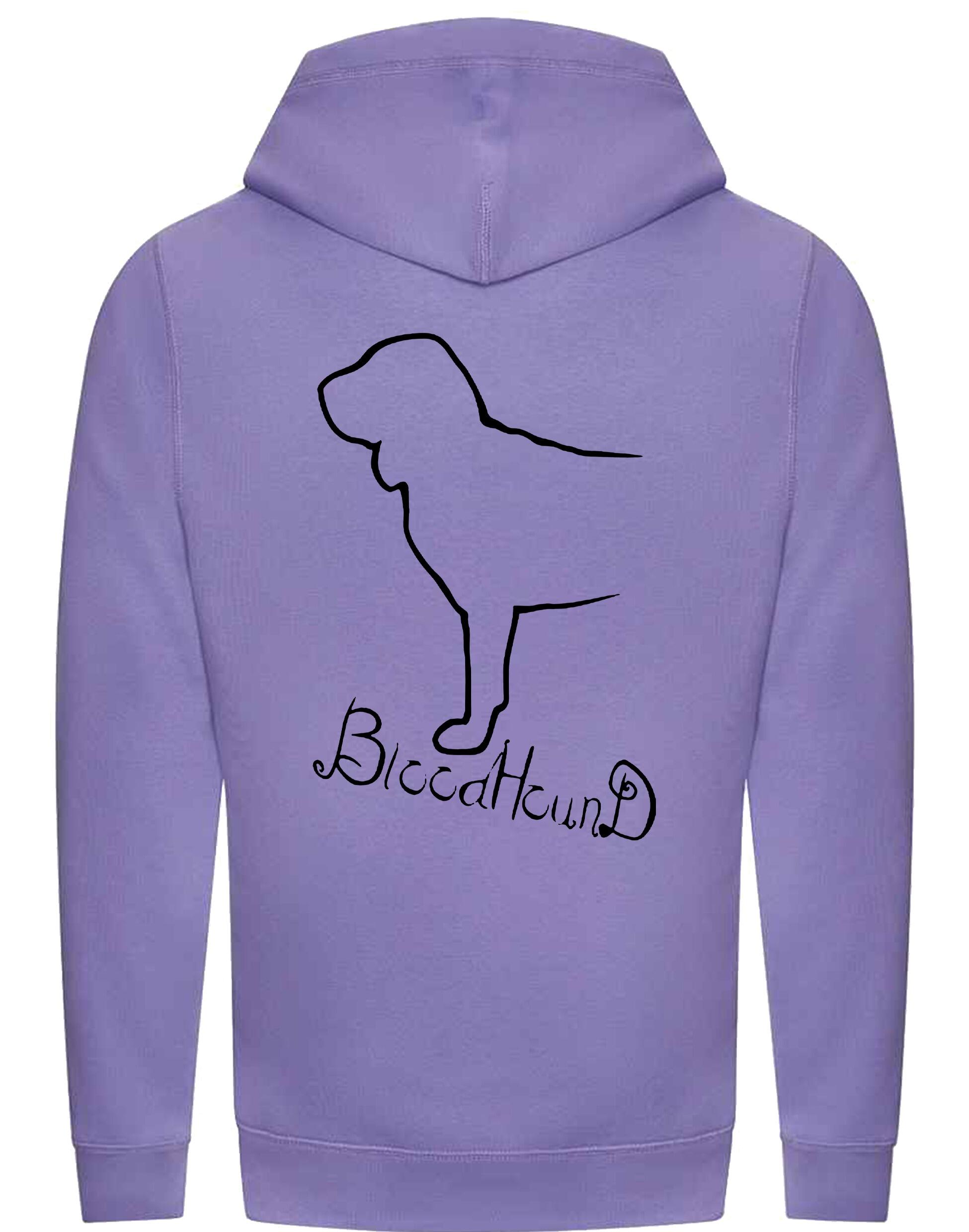 Bloodhound Dog Breed Design Unisex Crossneck Pullover Hoodie – A Must-Have for Bloodhound Fans