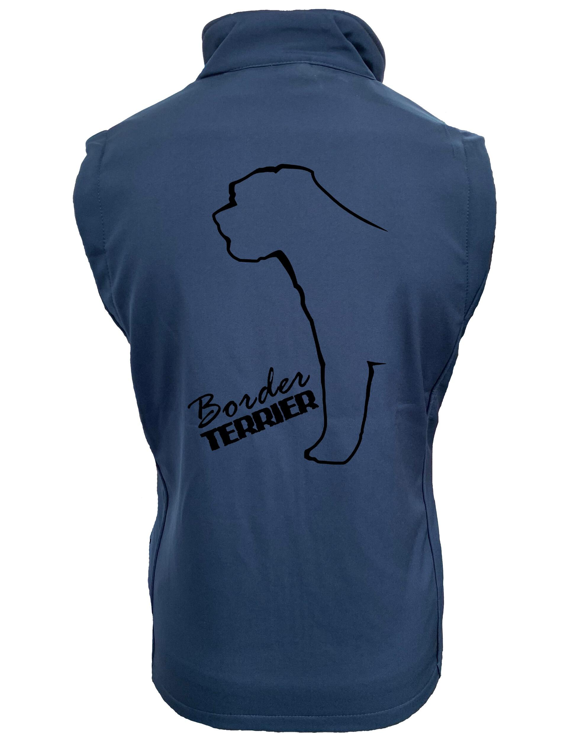Unisex Border Terrier Softshell Gilet – Style Meets Comfort for Border Terrier Lovers