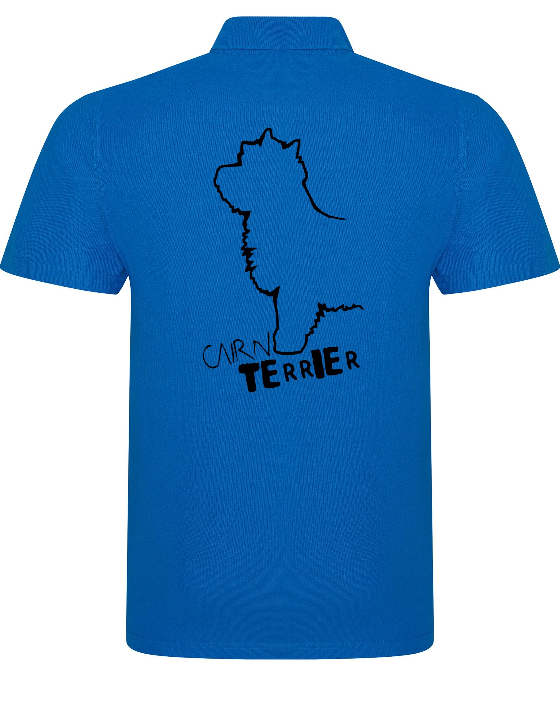 Unisex Cotton Polo with Cairn Terrier Dog Breed Design – Comfort and Style for Every Cairn Terrier Enthusiast