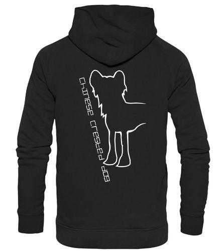 Chinese Crested Dog Breed Design Pullover Hoodie – Cozy and Stylish for Breed Lovers