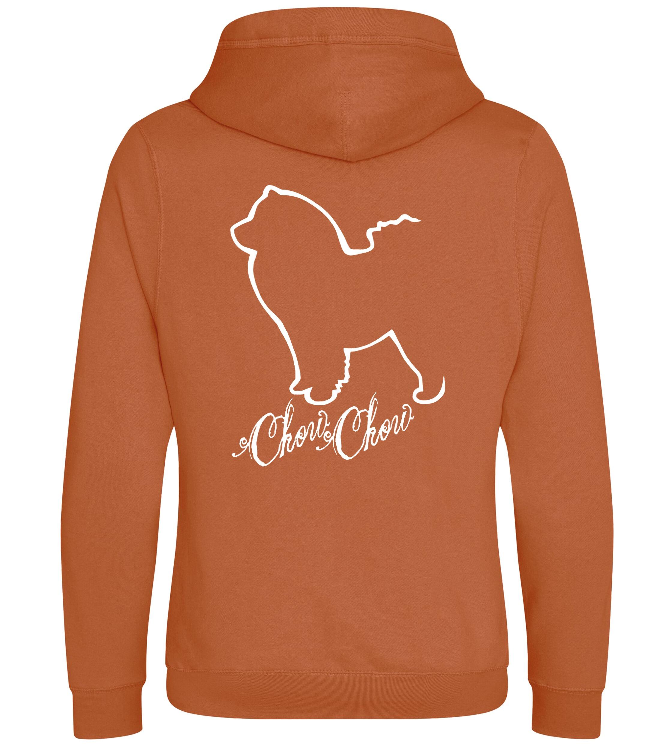Unisex Crossneck Pullover Hoodie with Chow Chow Dog Breed Design – A Must-Have for Chow Chow Fans