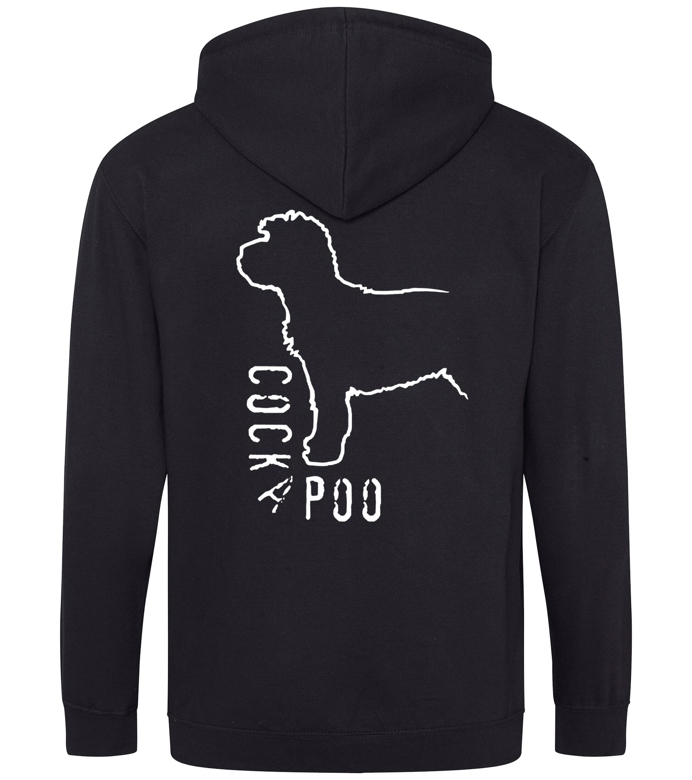 Cockapoo Dog Breed Design Zipped Hoodie – Comfort, Style, and Cockapoo Pride