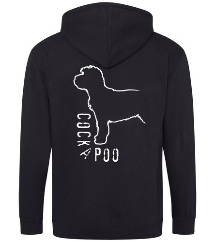 Cockapoo Dog Breed Design Zipped Hoodie – Comfort, Style, and Cockapoo Pride