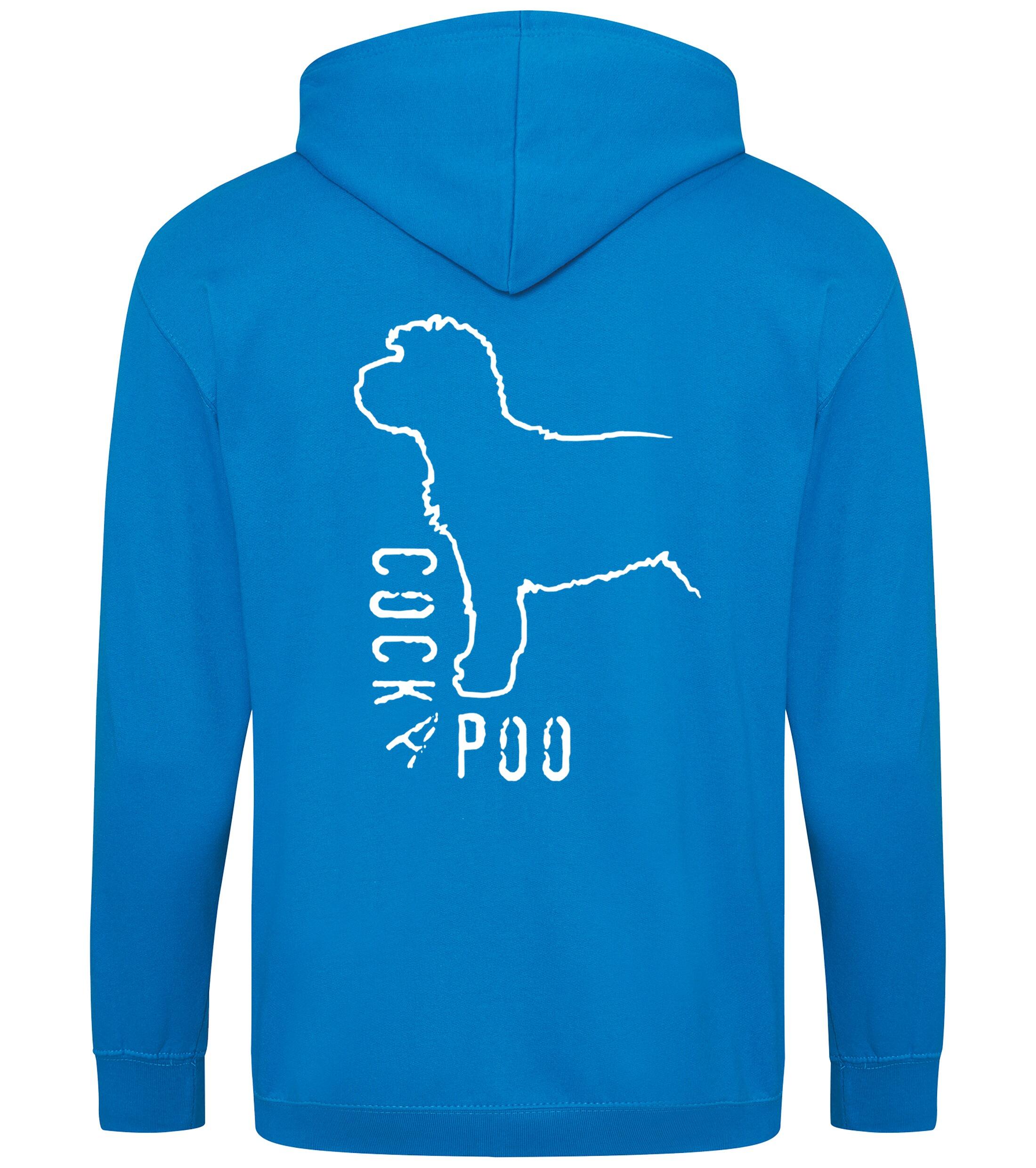 Cockapoo Dog Breed Design Zipped Hoodie – Comfort, Style, and Cockapoo Pride