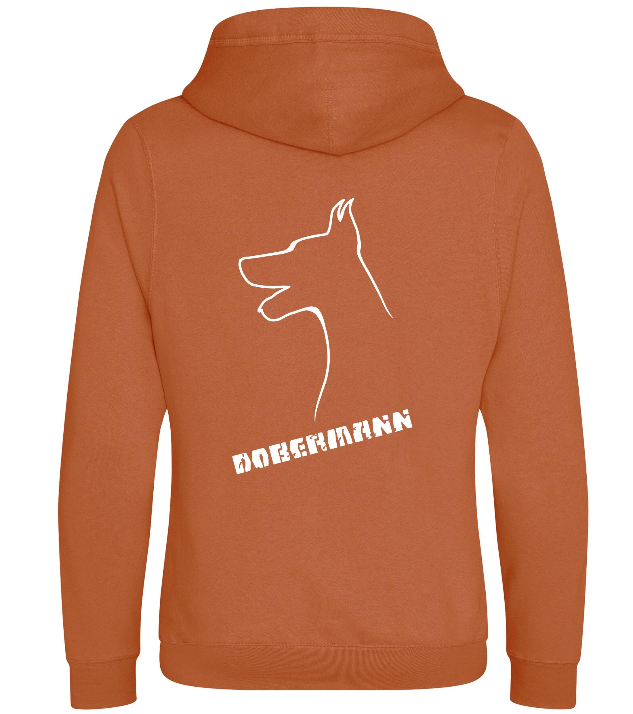 Dobermann (Head) Unisex Crossneck Pullover Hoodie – Style & Dobermann Pride