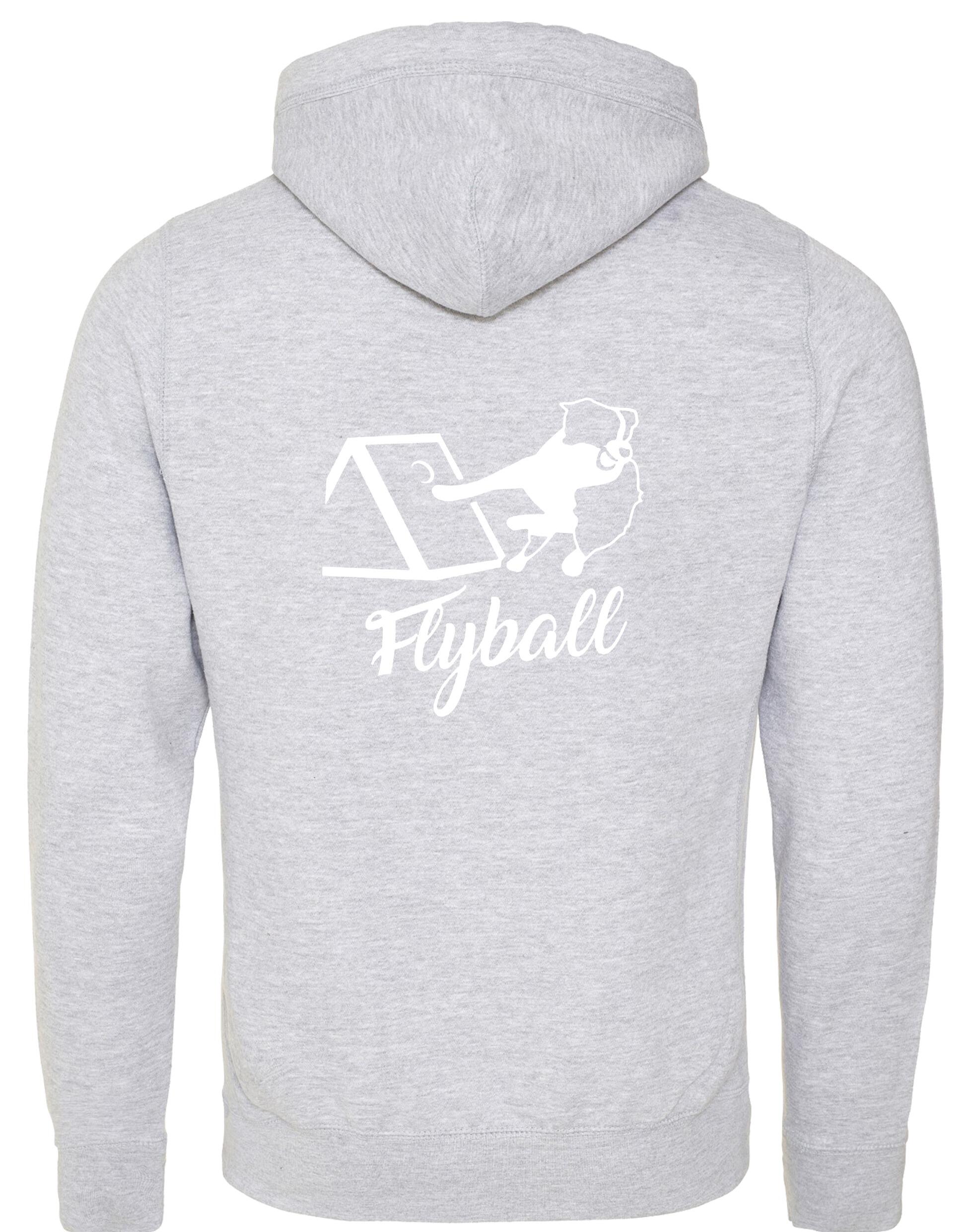 Flyball Unisex Crossneck Pullover Hoodie – A Stylish Essential for Flyball Enthusiasts