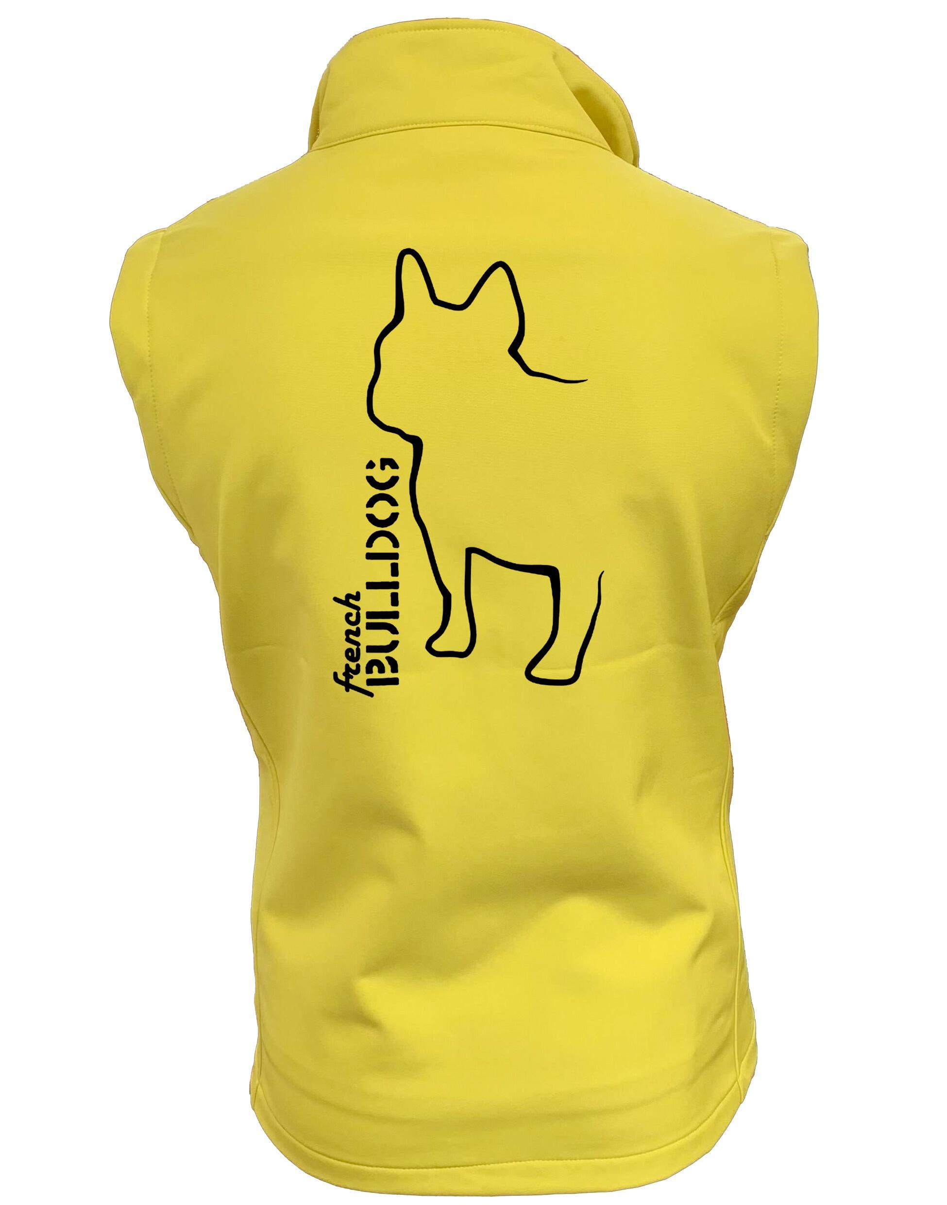 French Bulldog (Outline) Unisex Softshell Jacket – Stylish and Practical for French Bulldog Enthusiasts