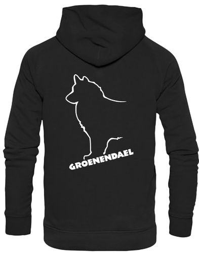 Groenendael Design Pullover Hoodie – Premium heavy-blend fabric, cozy fleece lining, and customizable with your Groenendael's name.
