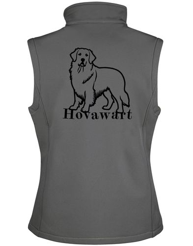 Hovawart Unisex Softshell Gilet with Exclusive Artwork – Lightweight, water-resistant, and ideal for outdoor adventures.