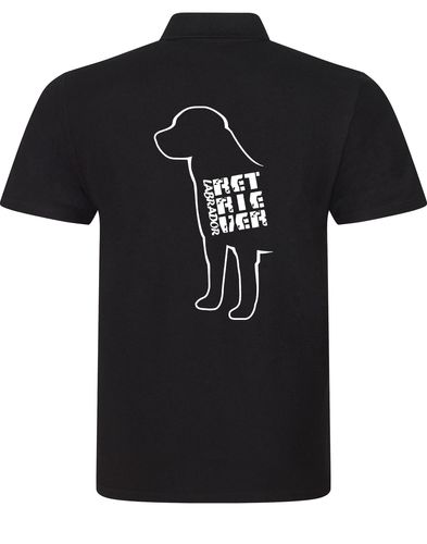 Unisex Cotton Polo featuring exclusive Labrador Retriever design, crafted from lightweight cotton with a relaxed fit for all-day comfort and style.