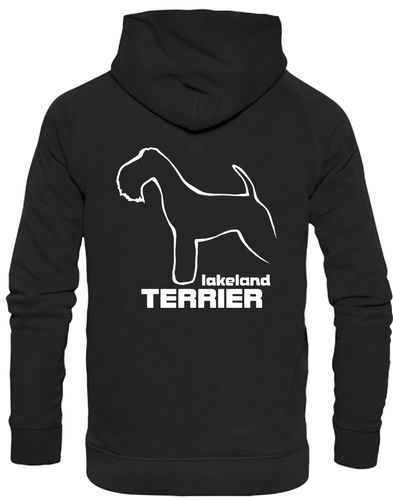Cozy Lakeland Terrier pullover hoodie with exclusive breed artwork, fleece lining, and personalisation options.Cozy Lakeland Terrier pullover hoodie with exclusive breed artwork, fleece lining, and personalisation options.