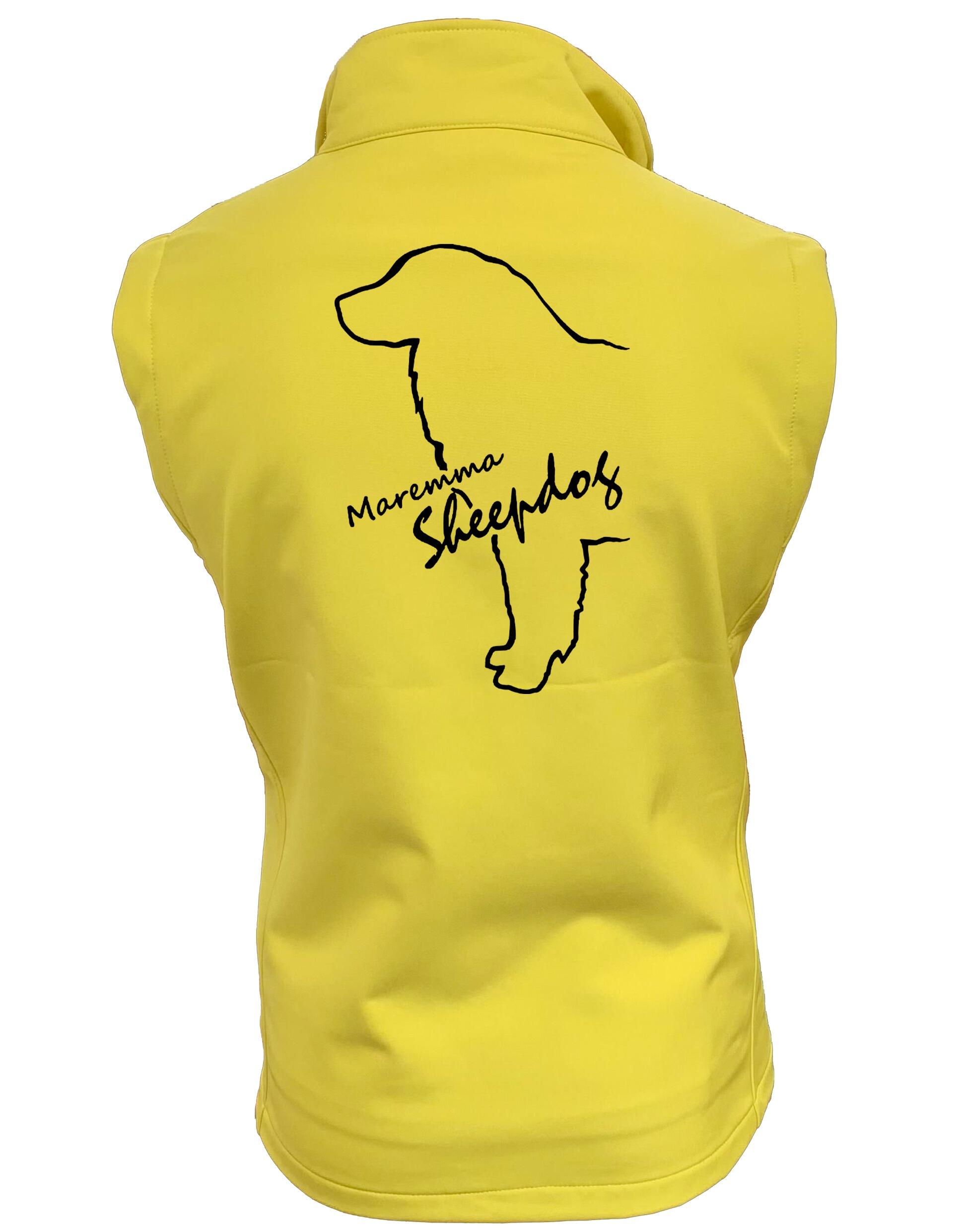Unisex Softshell Jacket featuring an exclusive Maremma Sheepdog design, offering style, warmth, and water-resistant protection.