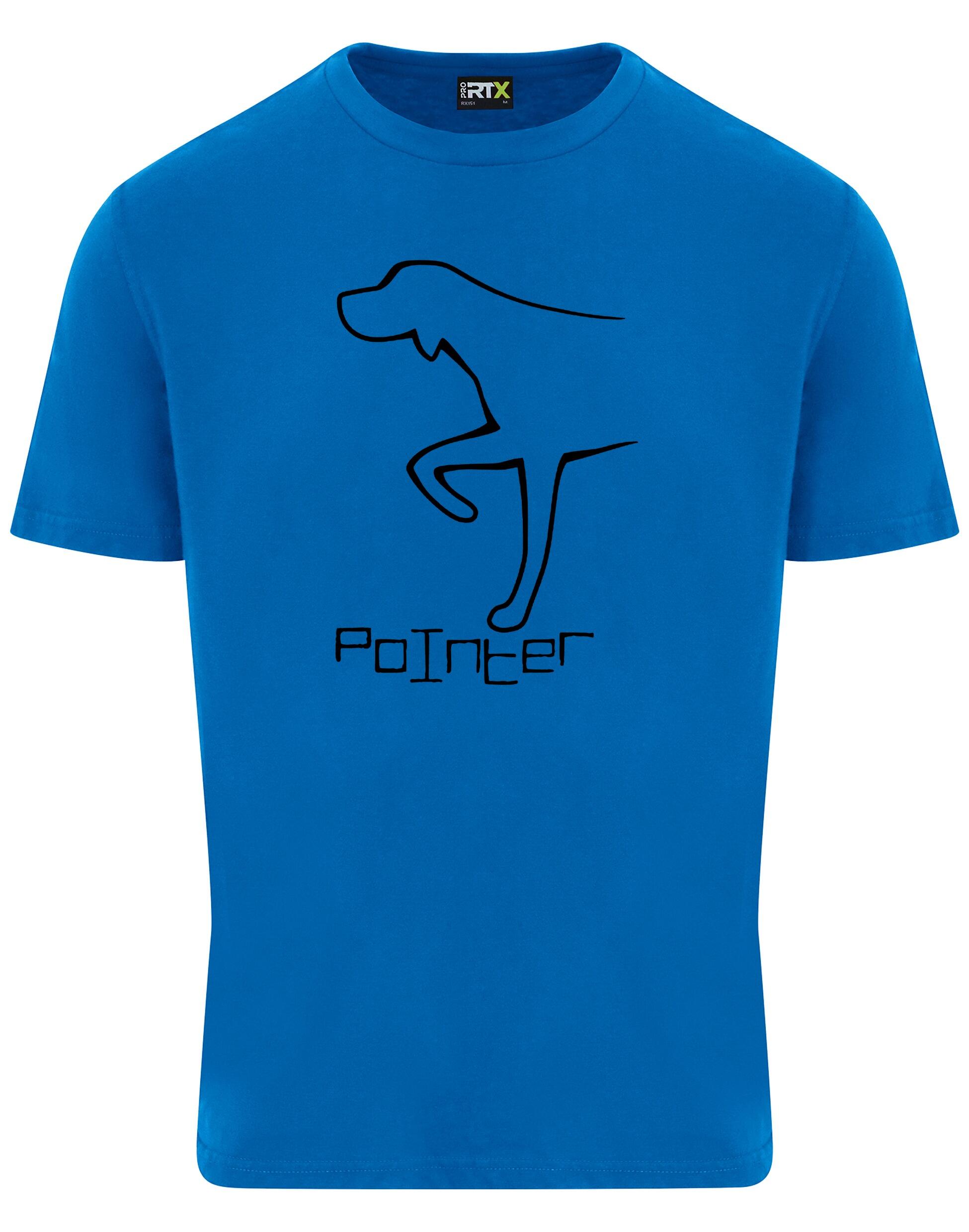 Pointer Unisex Roundneck T-shirt featuring an exclusive Pointer design, crafted from breathable cotton for all-day comfort.