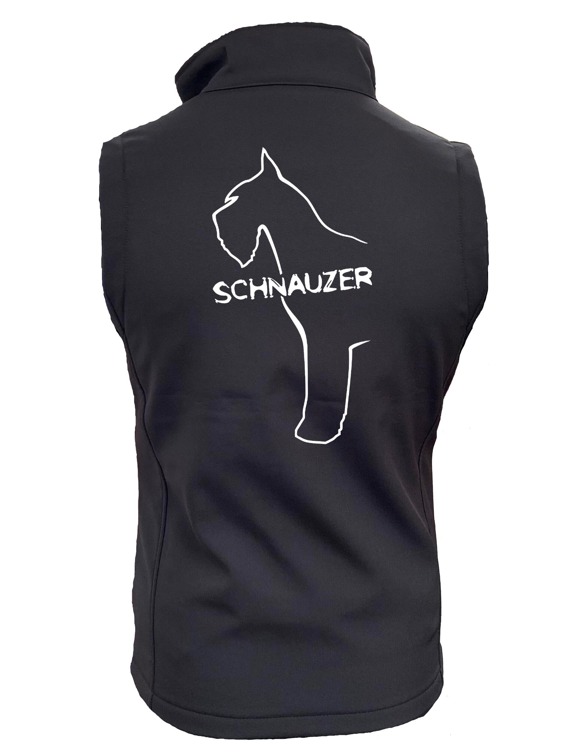 Women's Softshell Jacket featuring exclusive Schnauzer design, water-resistant exterior, and fleece-lined interior, perfect for Schnauzer enthusiasts seeking elegance and practicality in all weather conditions.
