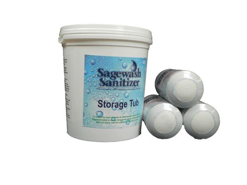 Sagewash Sanitizer Tablets Pack of 3