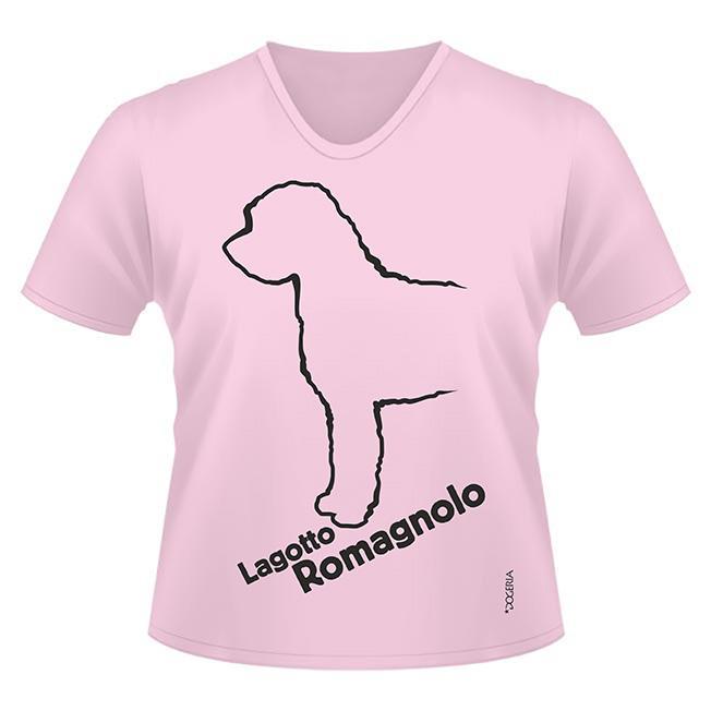 Lagotto Romagnolo T-Shirts Women's V Neck Premium Cotton