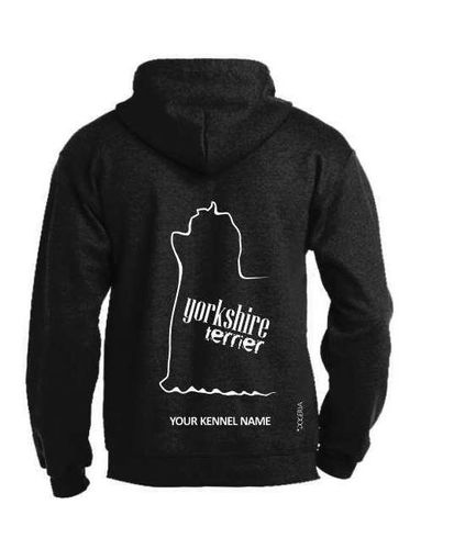 Yorkshire Terrier Dog Breed Design Pullover Hoodie Adult Single Colour