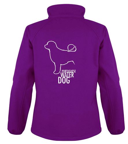 Portuguese Water Dog clothing – Softshell Jackets, Gilets, Crossneck Hoodies, and Pullover Hoodies for dog lovers.