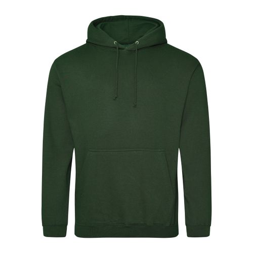 Plain Forest Green Pullover Hoodie
