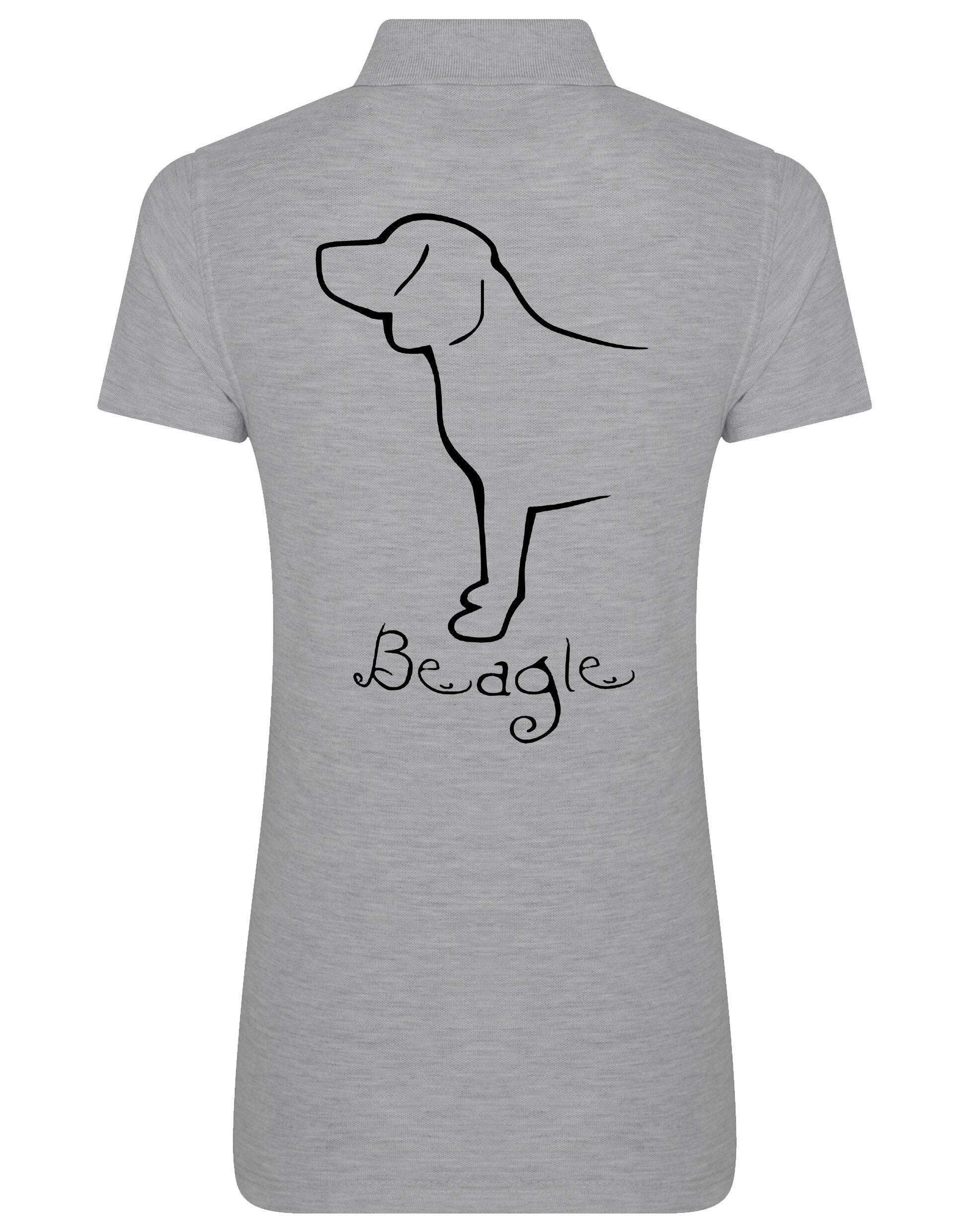 Beagle Female Cotton Polo