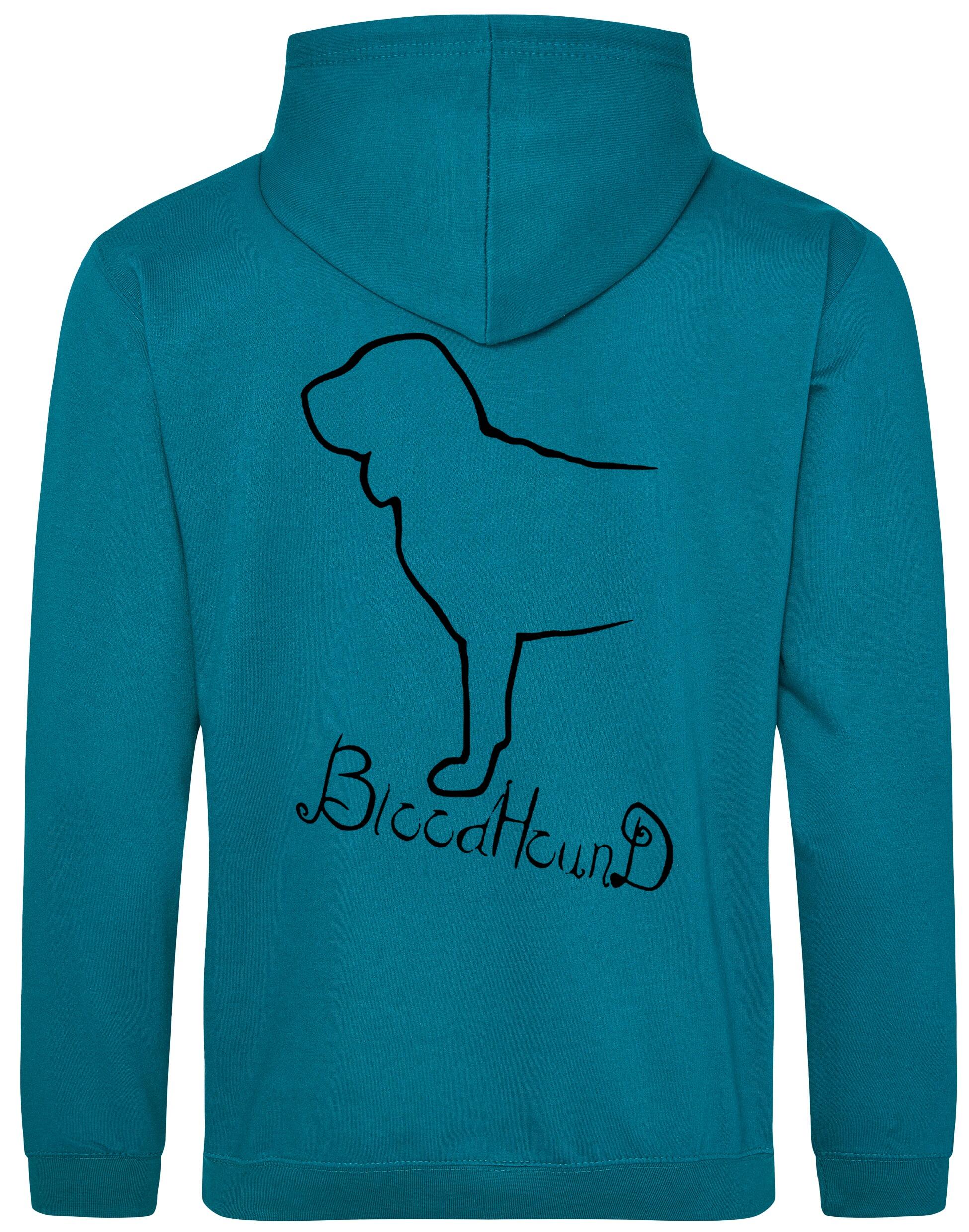 Bloodhound Dog Breed Design Pullover Hoodie – Style and Comfort for Dog Lovers