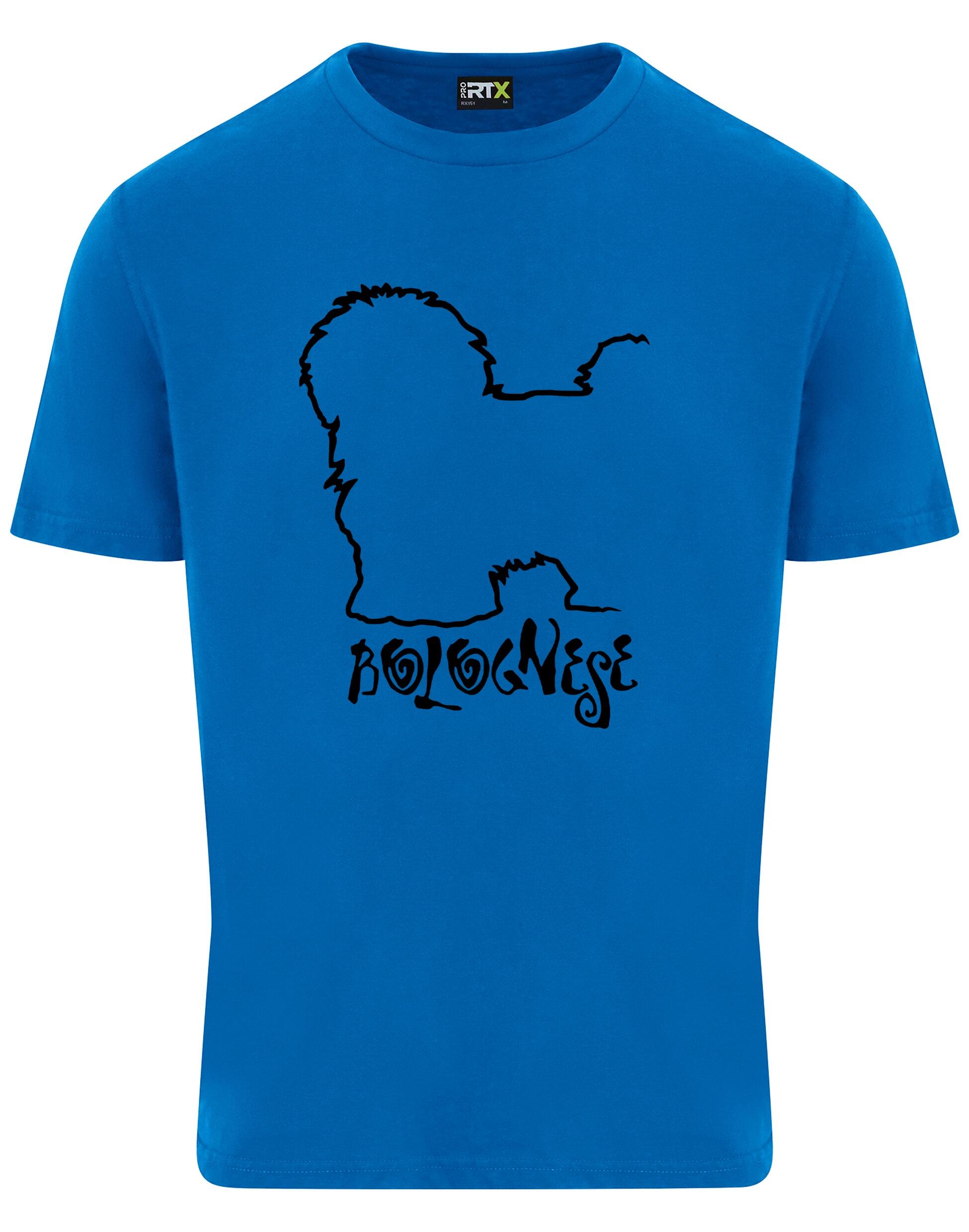 Unisex Roundneck T-shirt with Bolognese Dog Breed Design – Style for Every Bolognese Fan