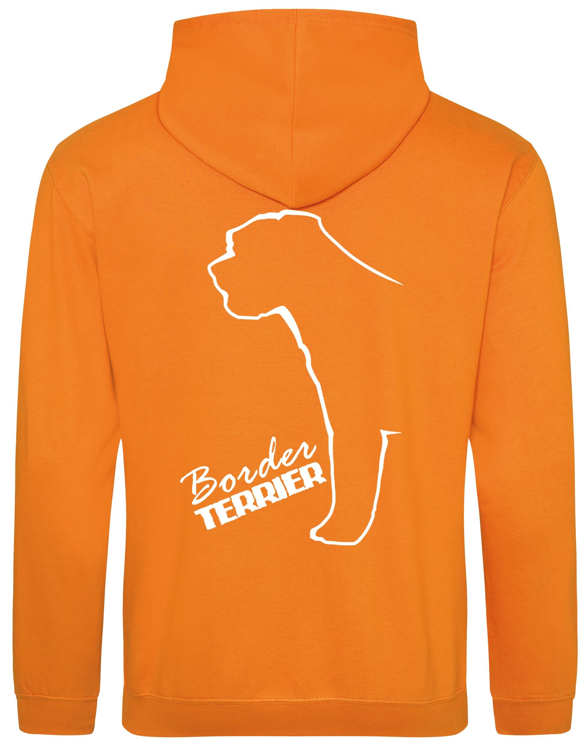 Men's Silli Hey You! Be Awesome Border Terrier good Dog Hoodie