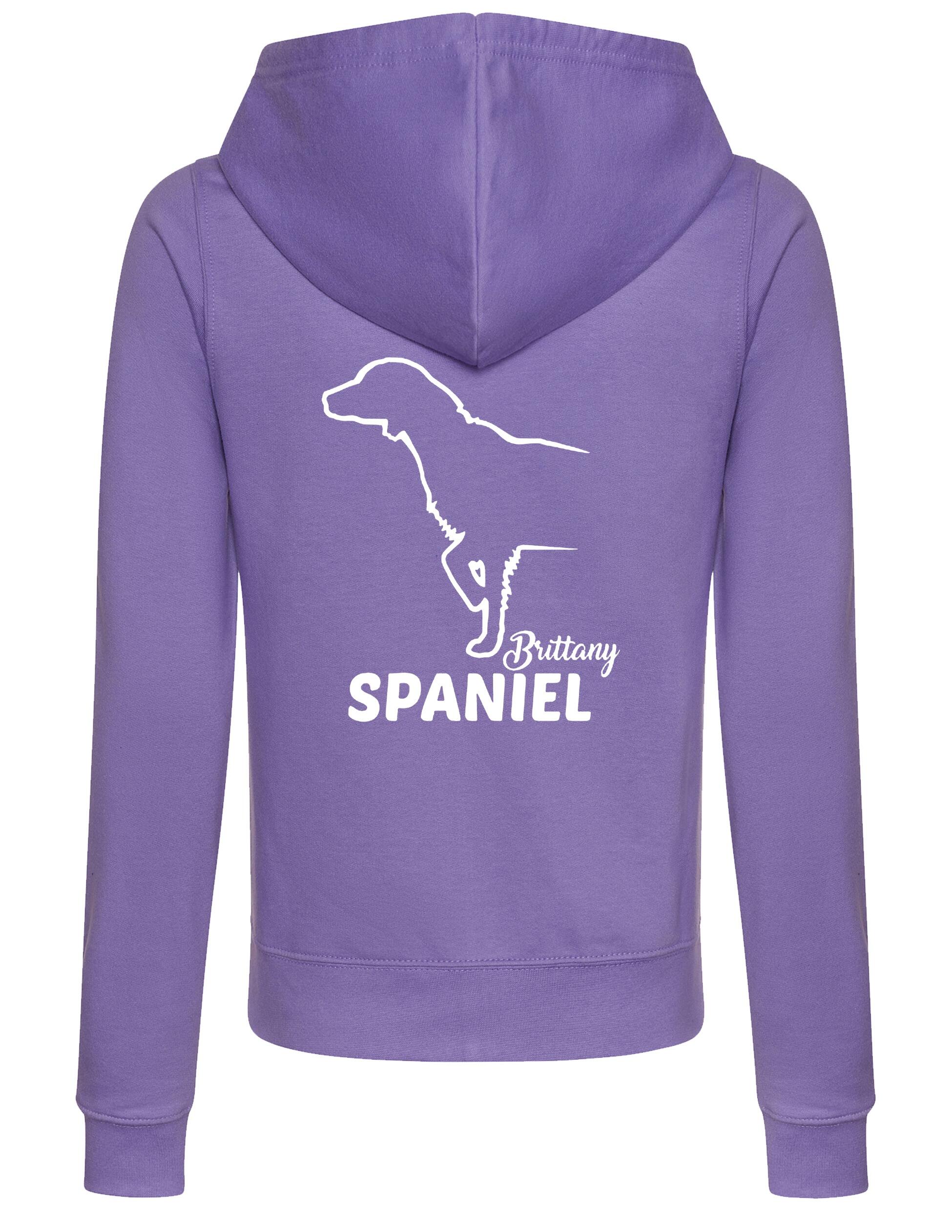 Brittany Spaniel Dog Breed Women’s Zipped Hoodies – Style, Comfort, and Brittany Spaniel Love