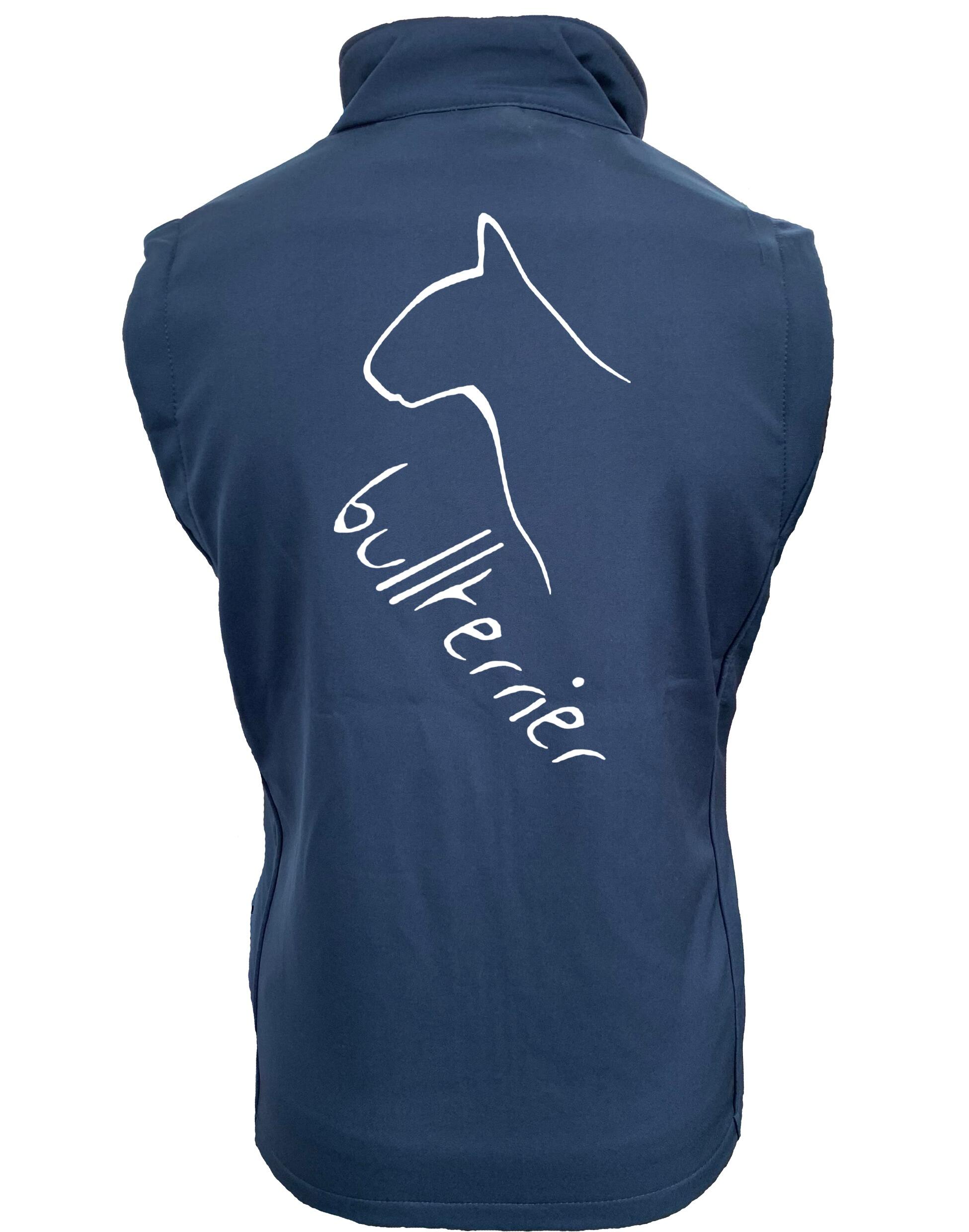 Unisex Bullterrier Softshell Gilet – A Perfect Blend of Style and Comfort for Bullterrier Enthusiasts