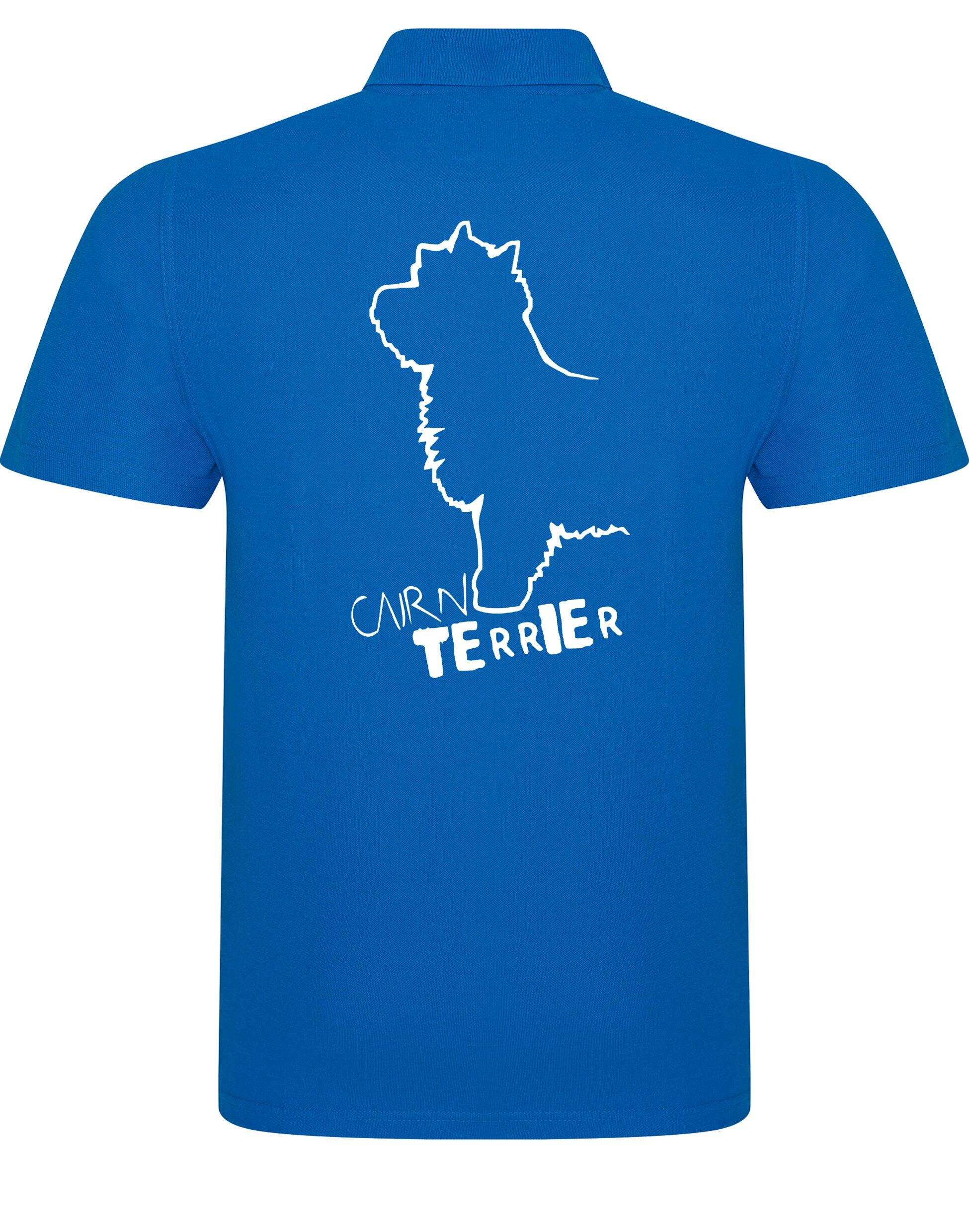 Unisex Cotton Polo with Cairn Terrier Dog Breed Design – Comfort and Style for Every Cairn Terrier Enthusiast