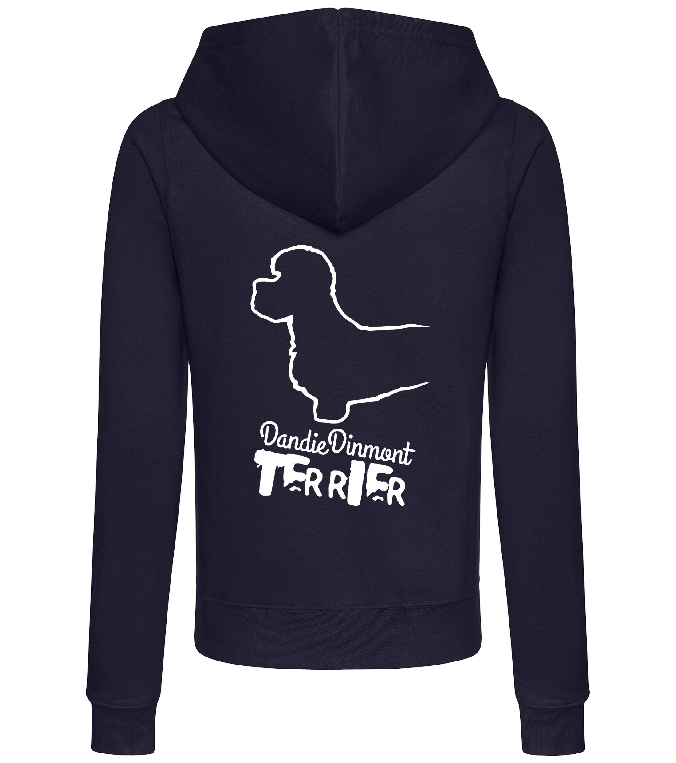 Dandie Dinmont Terrier Women’s Zipped Hoodie – Stylish & Cozy for Dandie Dinmont Lovers